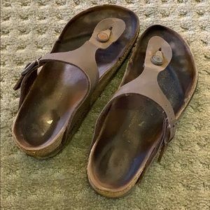 Very used Birkenstocks